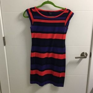 French Connection Striped Cotton Dress
